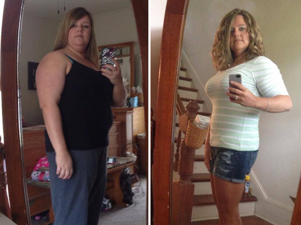 Results after losing 110 lbs using identity coaching and Core-22 weight loss program